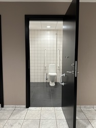 Scandic Kolding - Toilet next to the reception