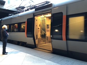 Copenhagen Airport - arrival by train